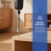PH2 Screwdriver Bit Kit 5pcs 25mm 50mm High Torque S2 Steel for Plasterboard Wood Board Electric Driver