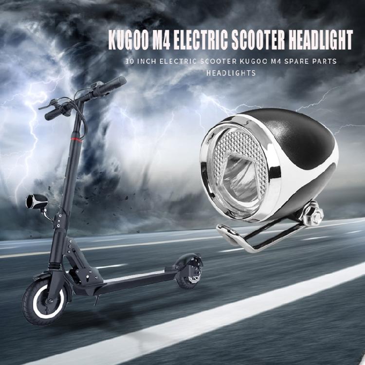 10 Zoll Scheinwerferlampe E-Scooter Frontlicht Passend für Kugoo M4 Kickroller Teile