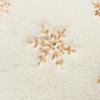 Snowflake Print Cushion Cover Sofa Couch Decoration Pillow Cover  Pillowcase Perfect for Christmas Decorations