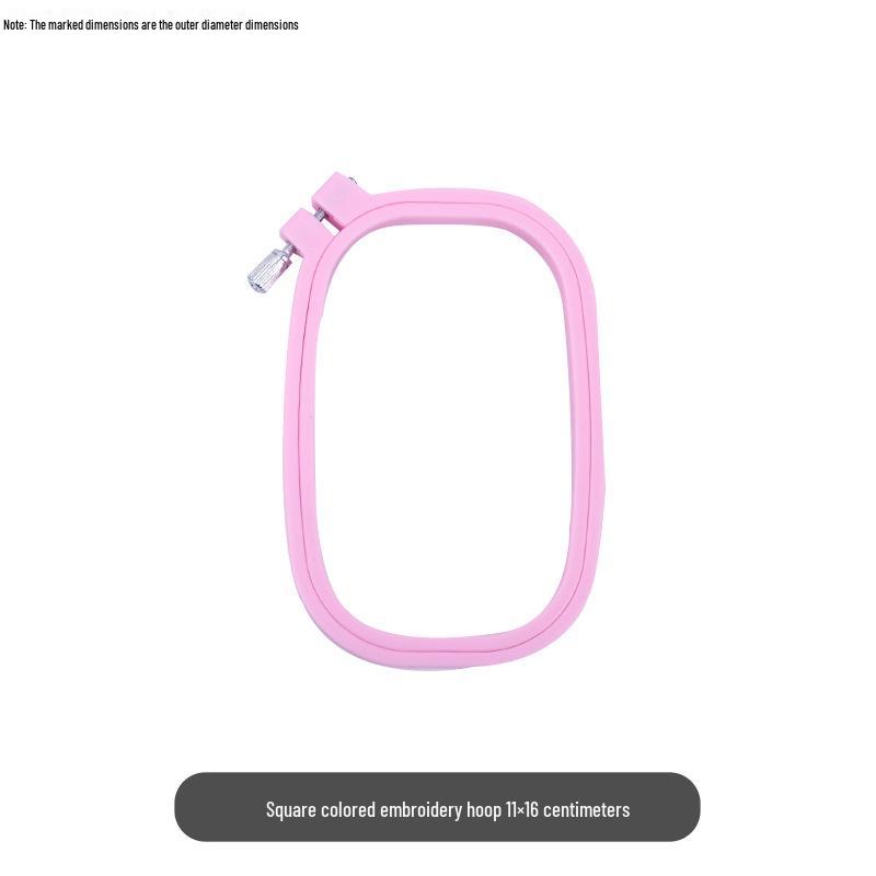 Colorful DIY Hand Embroidery, Cross Stitch, and Fixing Frame Set