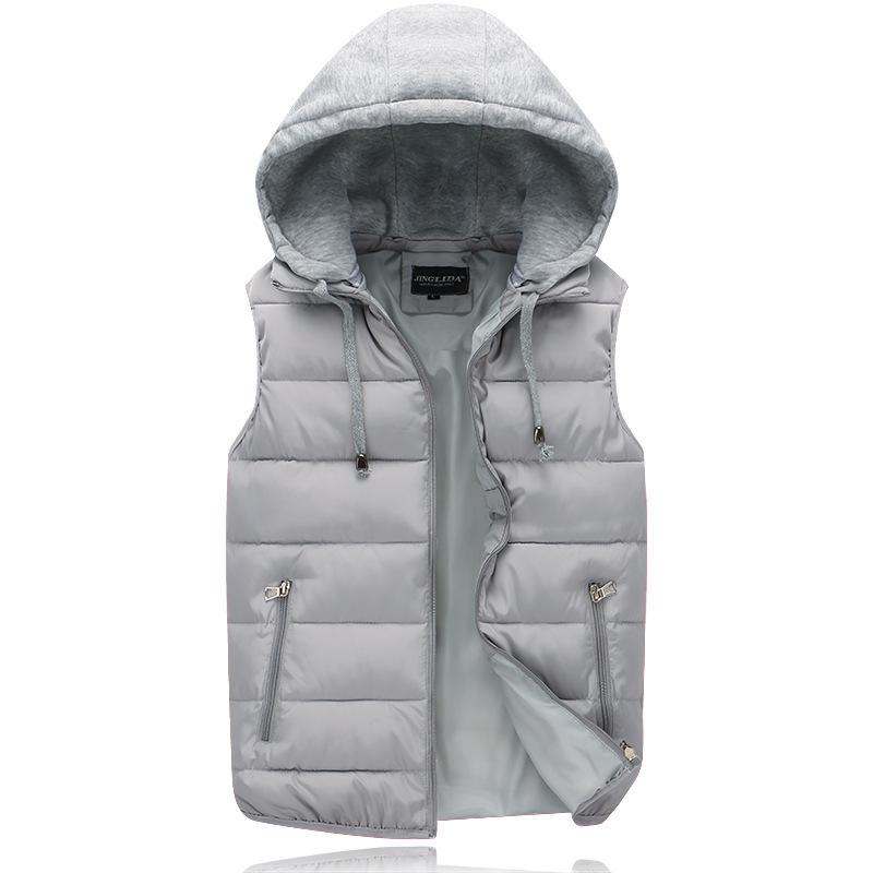 Herbst Winter Herren und Damen LOUG Bedruckte Baumwollweste