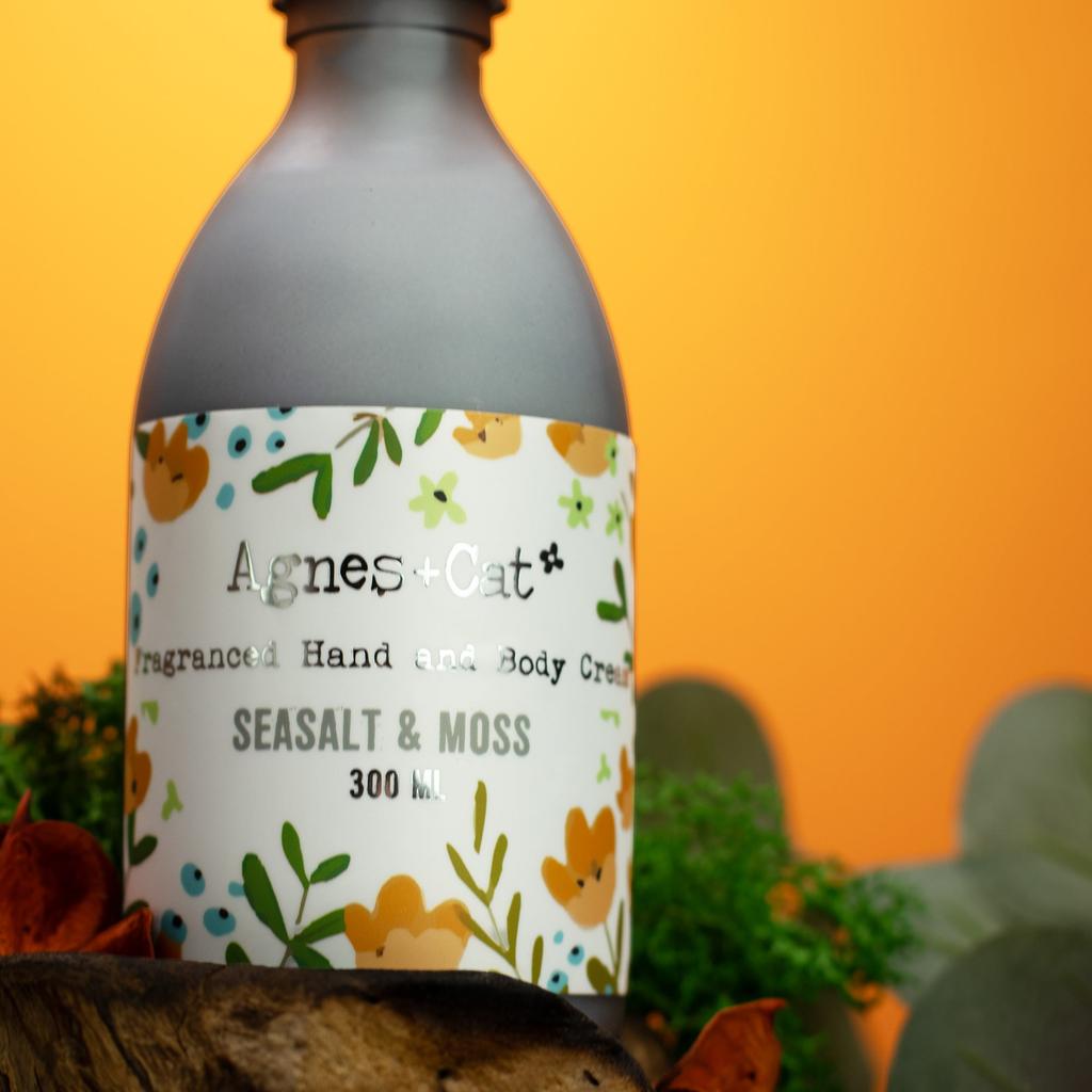Hand Body Cream Sea Salt and Moss 300ml