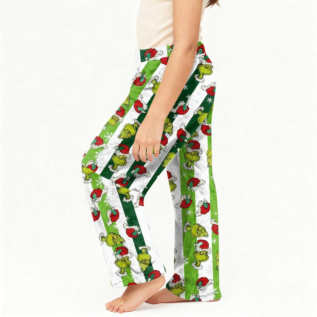 Children's Pyjamas Bottoms Printed Soft Comfortable Pyjama Children's Winter Pants