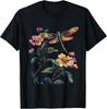 Dragonfly Flowers T-shirt