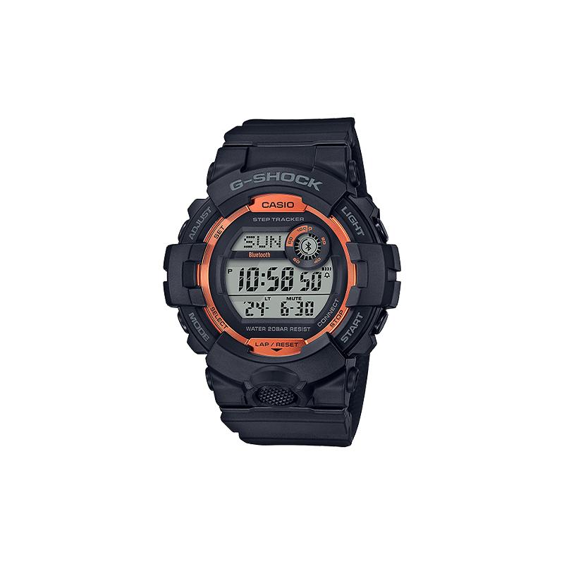 

Casio G-SHOCK G-SQUAD Series Bluetooth Connection Smart Pedometer Sports Smart Find Mobile Phone LED Light Quartz Movement Japanese and GBD-800SF-1 серый
