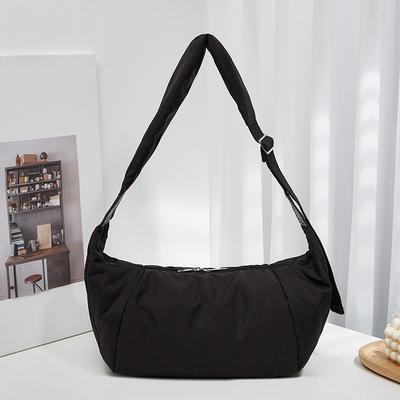 Crossbody Casual Simple Shoulder Bag New Women's Bag Versatile Large Capacity Crossbody Dumpling Bag Trendy Women's Pillow Bag