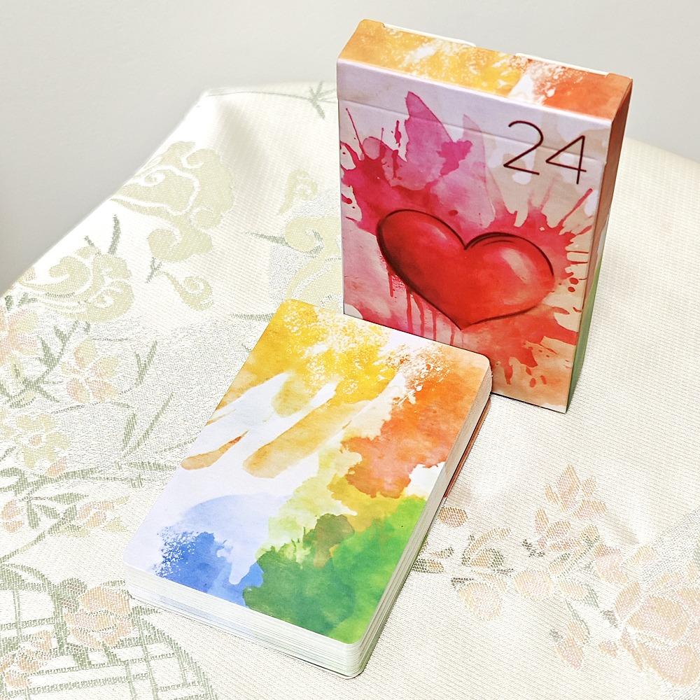 Innocent Secrets Lenormand 9*6cm 36 Pcs Cards Soft and Gentle Coloring Created with Delicate and Flowing Nature of Watercolors