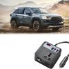 DC12V-24V to 220V AC Car Travel Adapter Voltage Converter 100W Car Power Inverter Car Plug Adapter Outlet for Road Trip