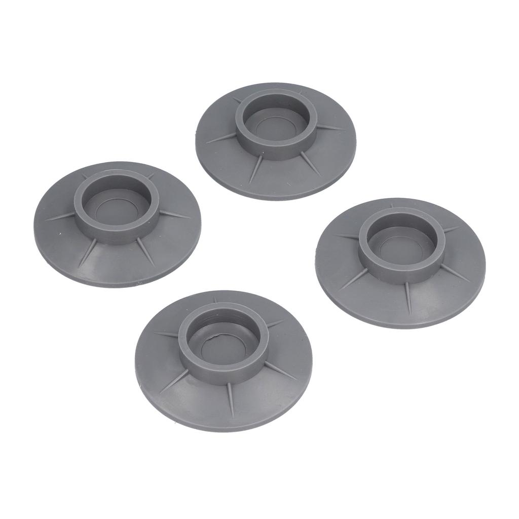 4 Stück Vakuum-Saugfuß-Design Waschmaschinen-Fußpolster Rutschfest Antivibration Lärmreduzierendes Pad