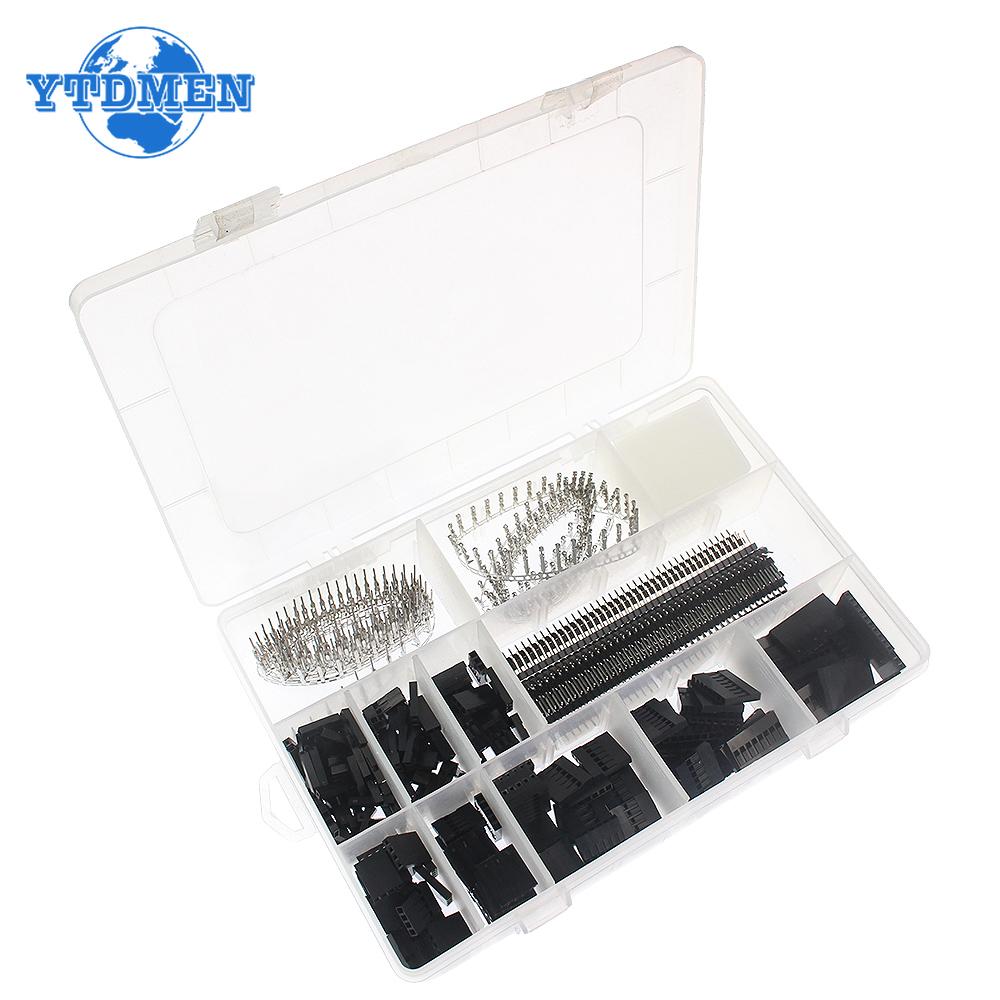 775 BUC Conector Dupont 2.54mm Cablu Dupont Jumper Fir Pin Header Kit Carcasă, Pini Crimp Masculini+Conectori Terminali cu Pini Feminini
