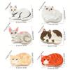 1pc Cute and Sweet Cartoon Orange Cat Puppet Kitten Hair Clip High Grade Acrylic Hair Claw Back of Head Coiled Hair Shark Clip