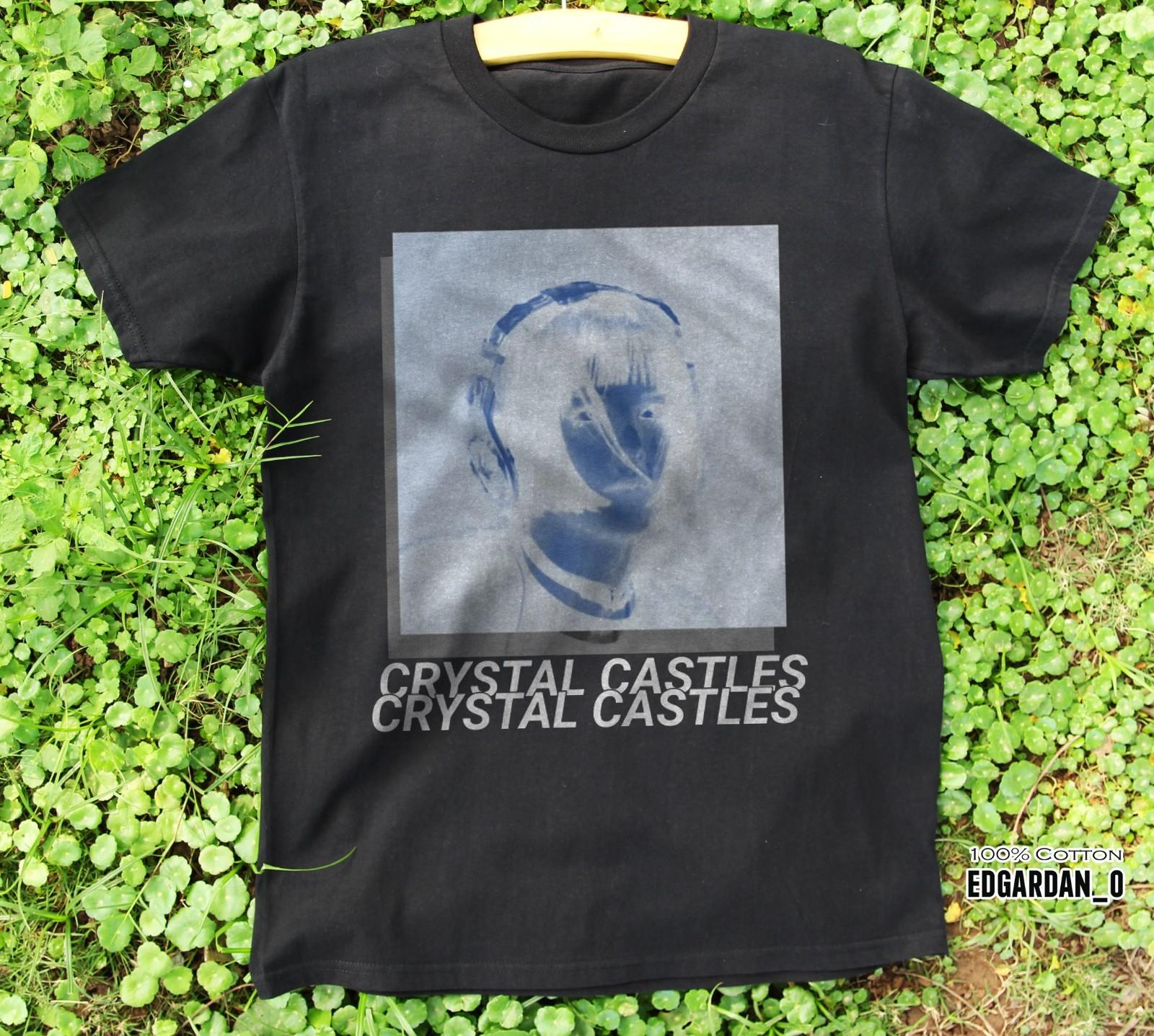 Crystal Castles Music Band Concert Black Unisex T-shirt Size S-5XL M