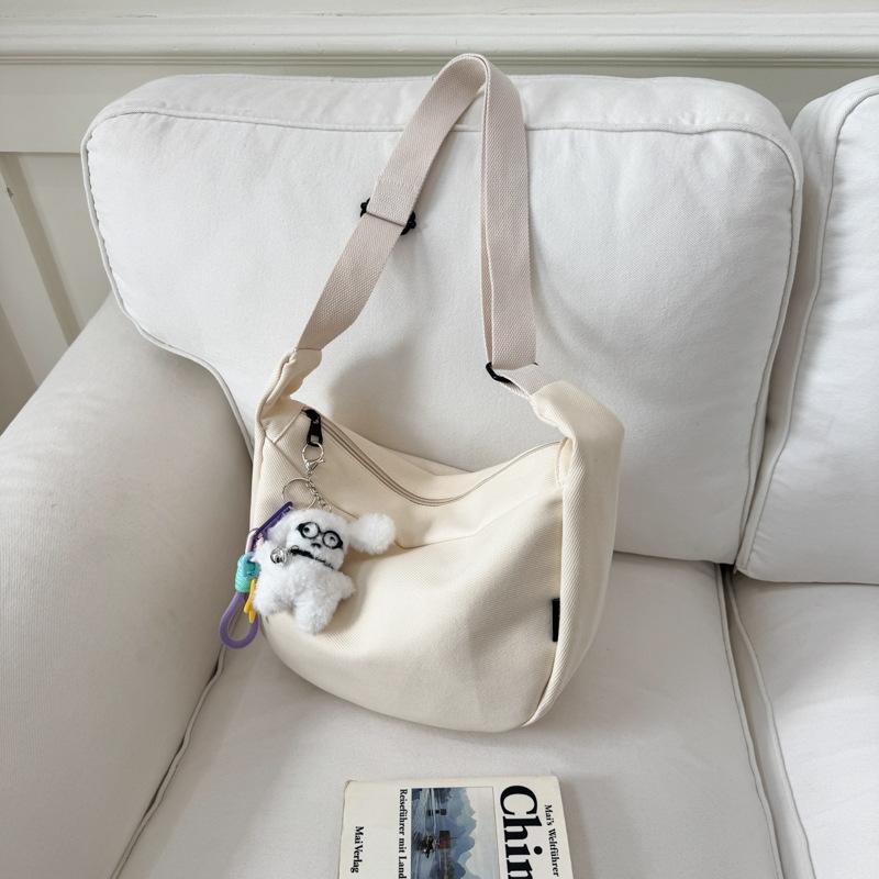 Casual simple texture fashion trend large capacity bag 2025 summer new foreign style women shoulder messenger bag