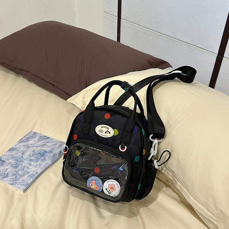 High value Japanese pain bag ins wind large capacity backpack girl travel small backpack multi-functional messenger bag tide