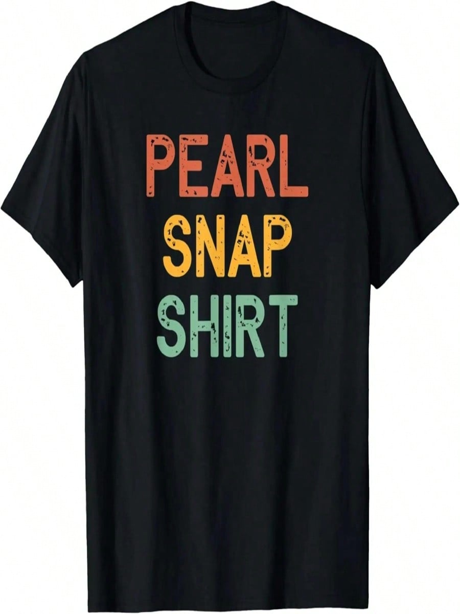 Texas Cowboy And Western Style For Rodeo Lovers A Pearl Snap T-Shirt S разноцветный