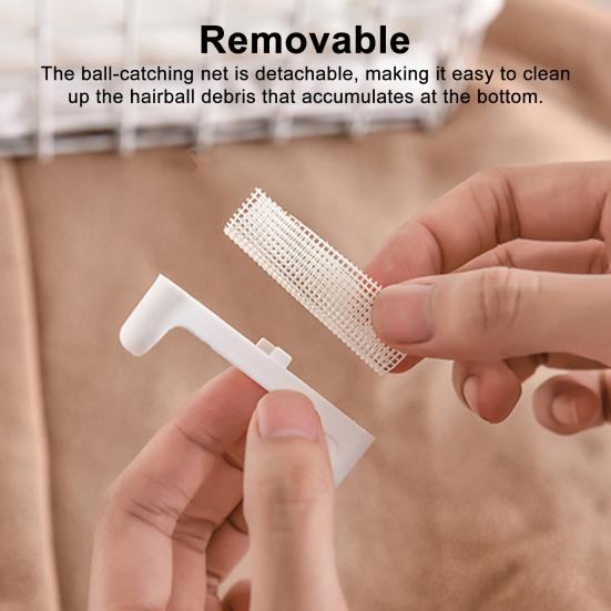 Sweater Hair Remover Double-Sided Lint Roller Reusable Adhesive Tape Mesh Cleaner Hair Removal Tool