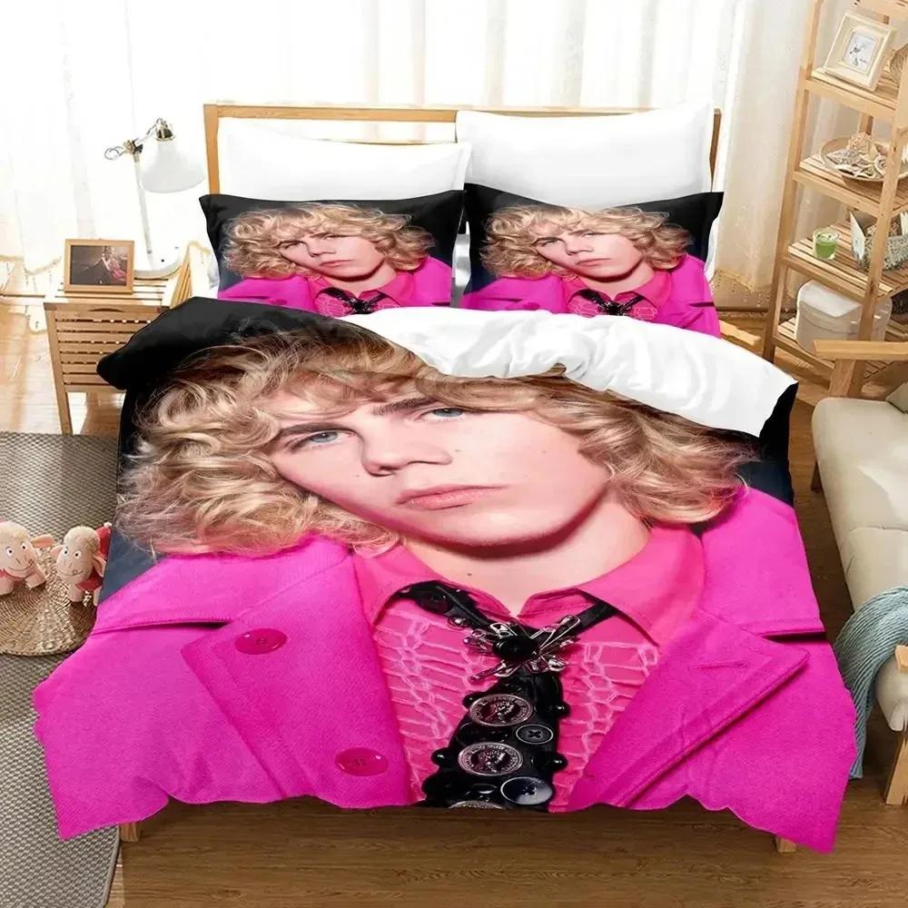 3D Print Singer The Young Boys LAROI Beding Set Soft Duvet Cover Bed Linen Set Comfortable Quilt Cover Pilowcase Warm Comforter king Quen Sized