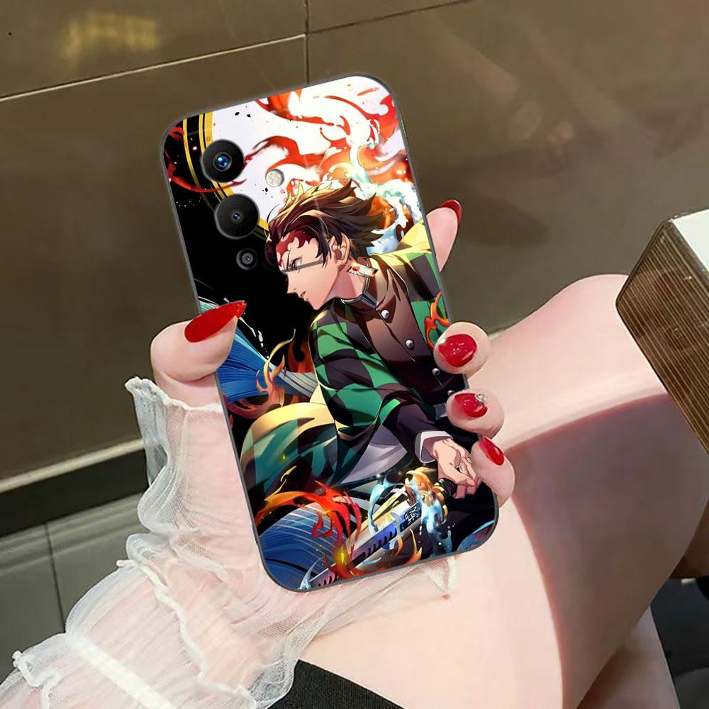 Anime Demons Slayers Tanjiro Cover Phone Case For Infinix NOTE 10 11 11S 12 GT 20 30 40 50 TECNO POVA NEO 2 4 5 6 7 Pro TPU Case