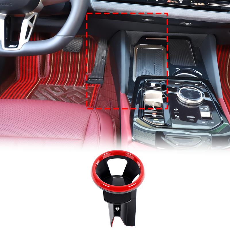 Auto Mittelkonsole Getränkehalter Becherhalter für Kaffee und Getränkeflaschen für BMW 5er G60 2025 2025 Innenraumzubehör