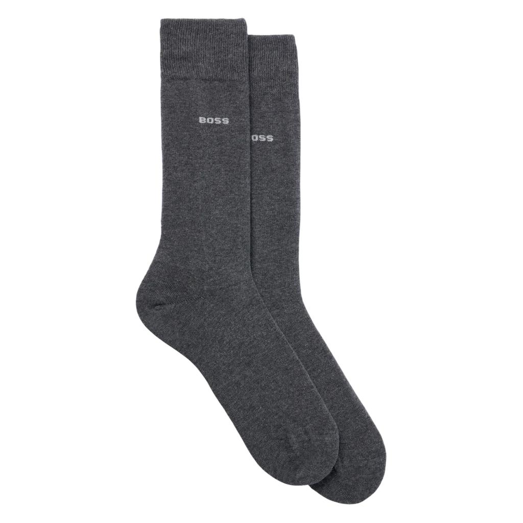 Boss Unisex Adult Logo Socks (Pack of 2)