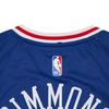 Nike T-Shirt NBA Philadelphia 76ers Simmons 25 Casual Sports Quick-Dry Letter Number Print Breathable Youth Basketball Jersey 3Z2B7BZ2P-76RBS