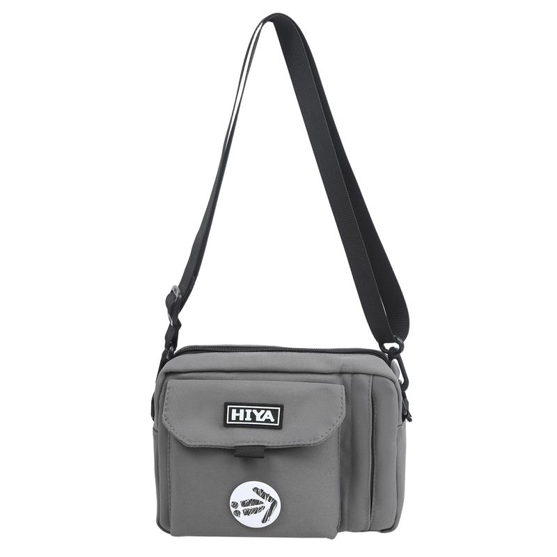 

Women s Crossbody Bag Shoulder Small Square Bag Men Mobile Phone Bag серый