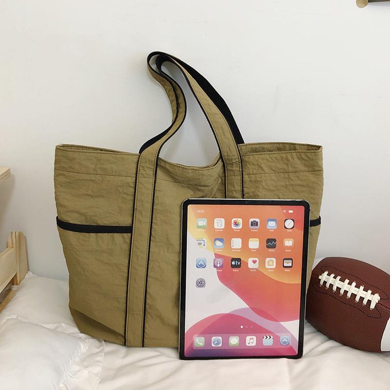 Nylon Tote Bag Large Capacity Women's Shoulder Bag Commuter Shopping Bag Handbag