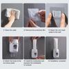 Toothpaste Squeezer Quantitative Squeeze Reduce Waste Strong Bearing Kids Adult Wall Mount Automatic Toothpaste Dispenser Bathroom Accessories