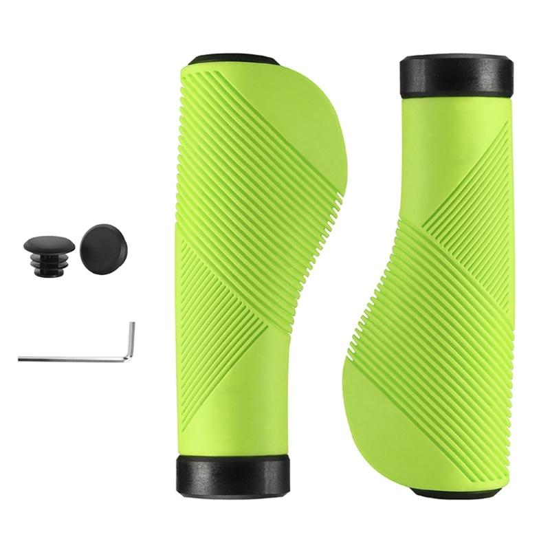 1pair Antiskid Bicycles Handlebars Grip Ergonomic Bike Handlebars Cover for Various Bike Models