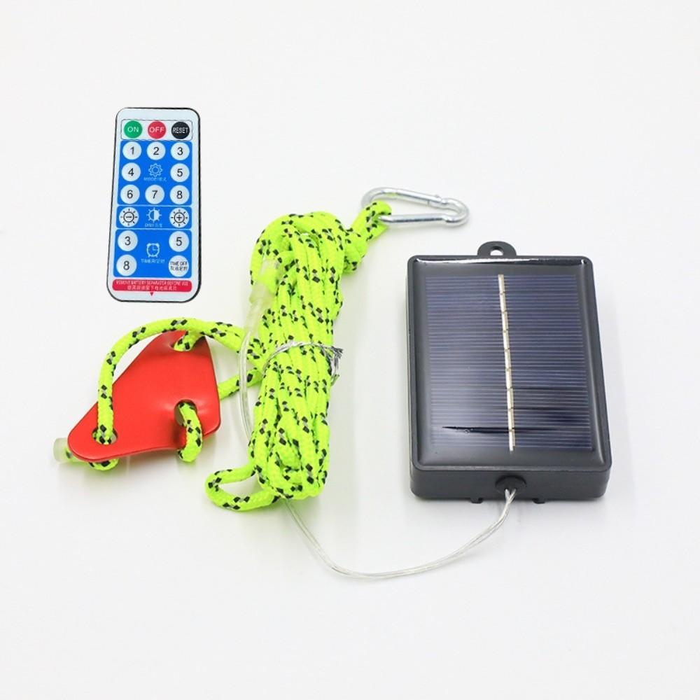 Reflective Tent Guy-line Light Windproof Camping Rope Light 2-In-1 LED Rope Light Tent