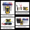 12V 24V nabíječka autobaterií 12V 6A nabíječka baterií údržba 7stupňové nabíjení autobaterie