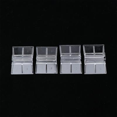 2Pcs Acrylic Bracket Aquarium Glass Cover Holder For Rimless Aquarium Fish Tank 6/8/10/12mm Fish Tank Lid Clips Bracket