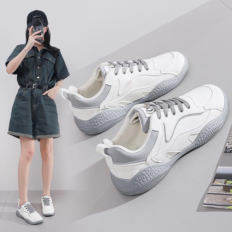 Fashion New Women's White Shoes Fashionable Casual Running Vulcanize Shoes Breathable Sneakers for Autumn Sneakers Women Tenis Feminino