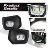 LED Fog Lamps For Toyota Tacoma SR SR5 2016 2017 2018     DRL Daytime Running Lights Auto Car Accessories 12V