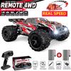 Remote Control Car 4X4 Off Road Monster Truck All Terrain RC Cars 40KPH High Speed 4WD Electric Vehicle Toy Gift for Kid Adult