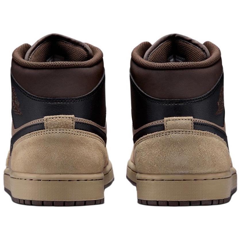 New JORDAN 1 Mid Khaki Baroque Brown HV6422-200