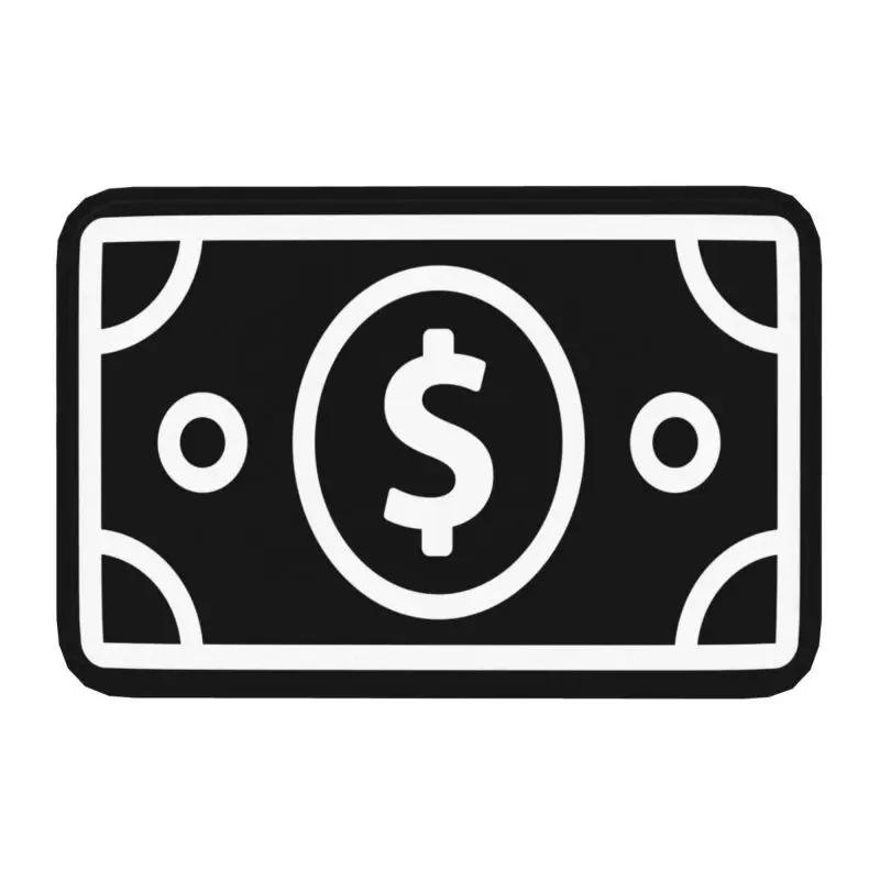 Tappetino da Pavimento Stiloso a Forma di Banconota da un Dollaro - Divertente Design a Soldi per Ingressi di Casa, Perfetto per Aggiungere un Tocco Unico al Tuo Arredamento