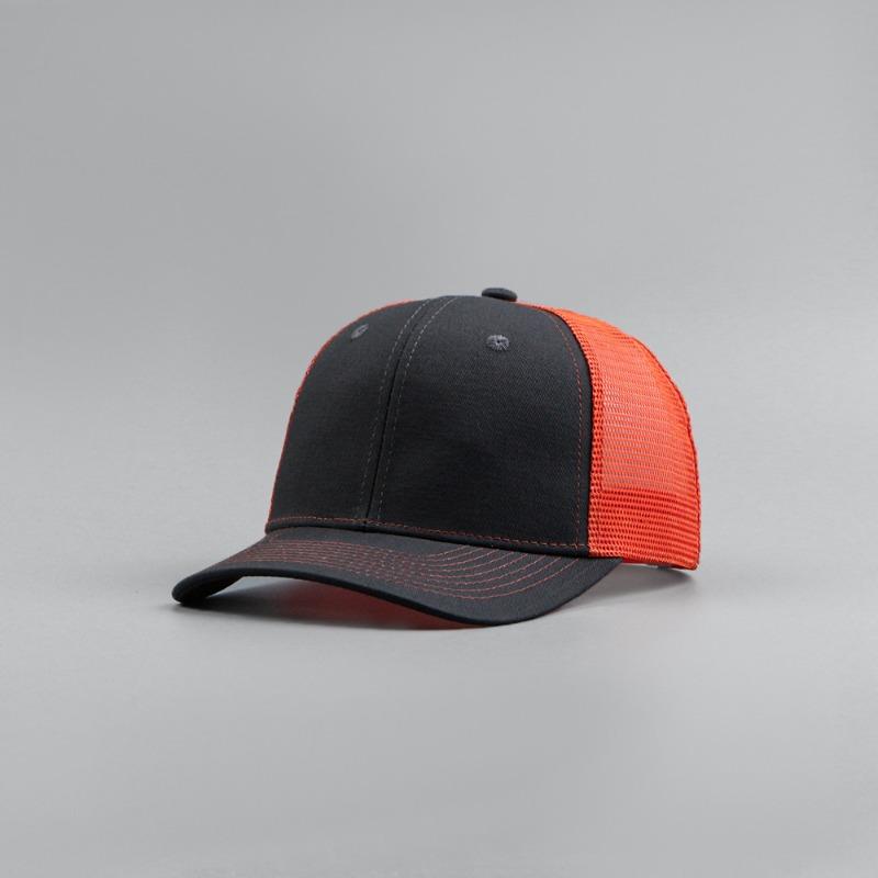 Color matching mesh baseball cap Richardson shade high-end print embroidery summer trend group cap