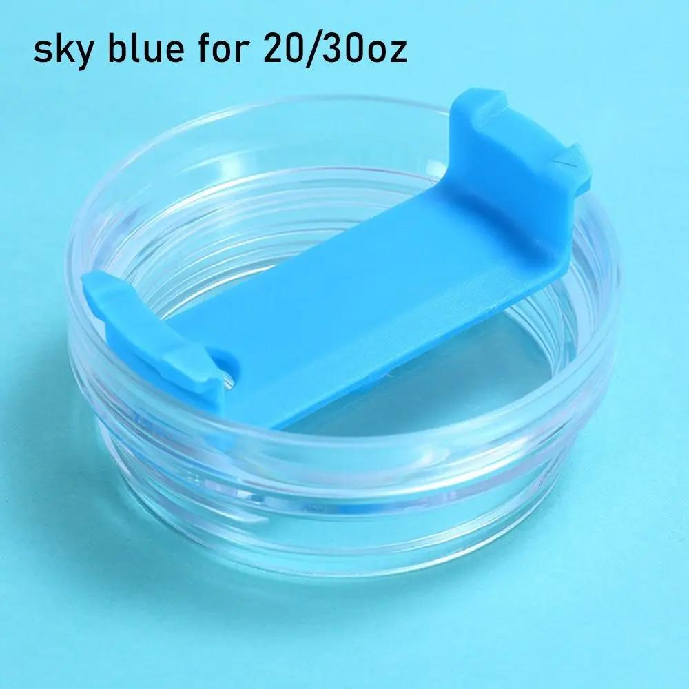 1PC Plastic Replacement Lids for Stanley 20/30oz 591/890ml Multicolor Themos Cup Sealing Bottle Cover Splash Spill Proof Plain