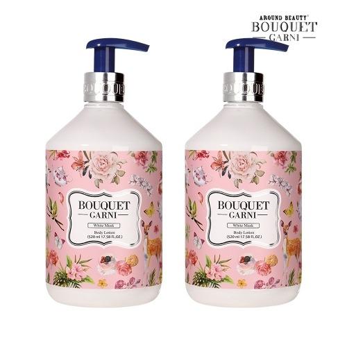 

Bouquet Garni Deep Perfume Body Lotion White Musk Scent 520ml x2_631392