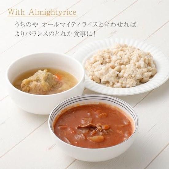Uchi no Ya Zuppa Okazu Set 8 Varietà 1 Ciascuno Pezzi Totali Conservazione a Temperatura Ambiente Retort Stile Giapponese Curry Occidentale Hayashi Assortimento Adatto al Microonde