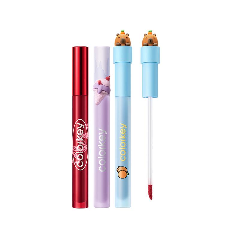 Capybara Colorkey Velvet Matte Lip Glaze for Women