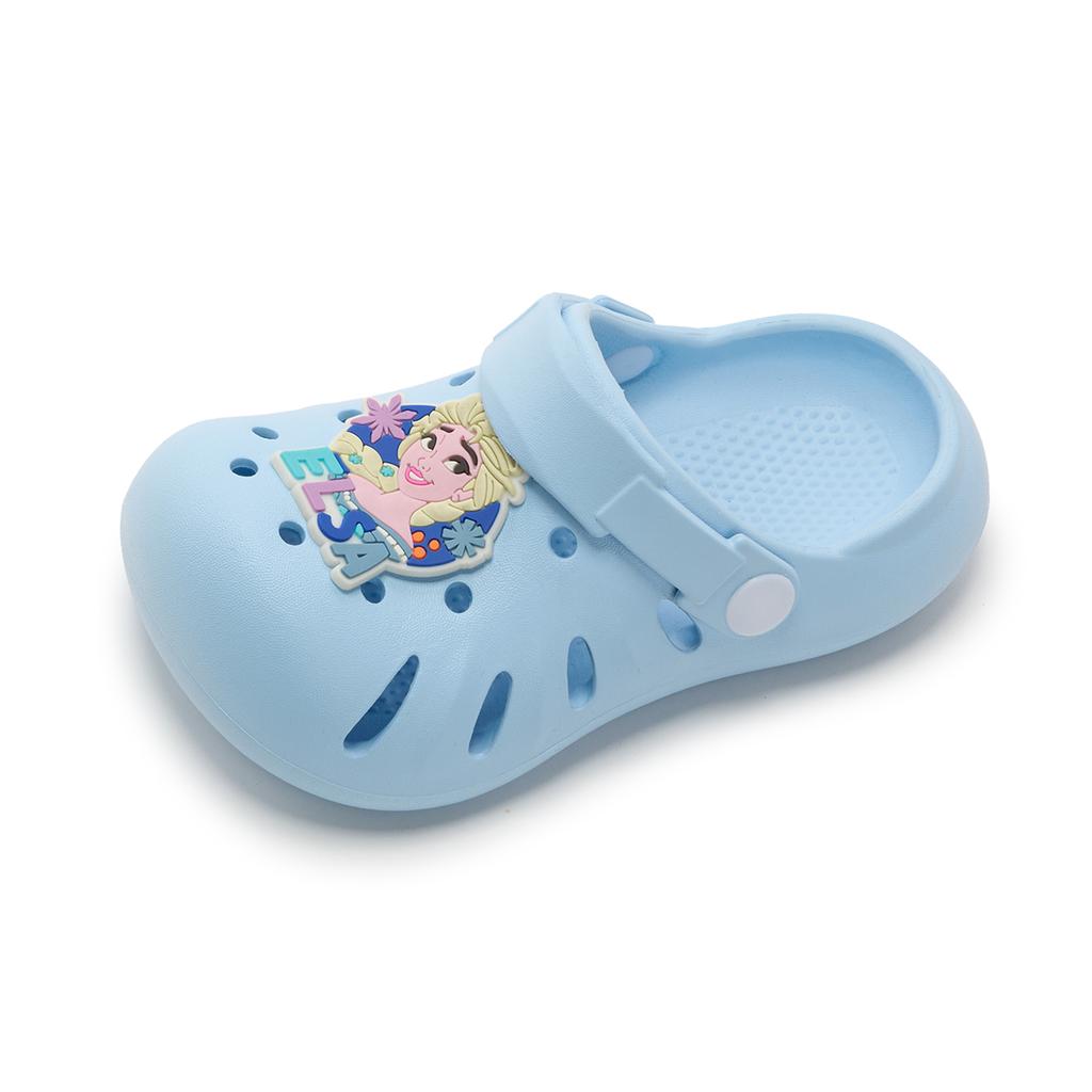 Disney Frozen Cartoon Cute Beach Non-Slip Anti-Kick Shock Absorbing Durable Low-Top Childrens Sandals Kids sandals Blue DBZYZ52026-1