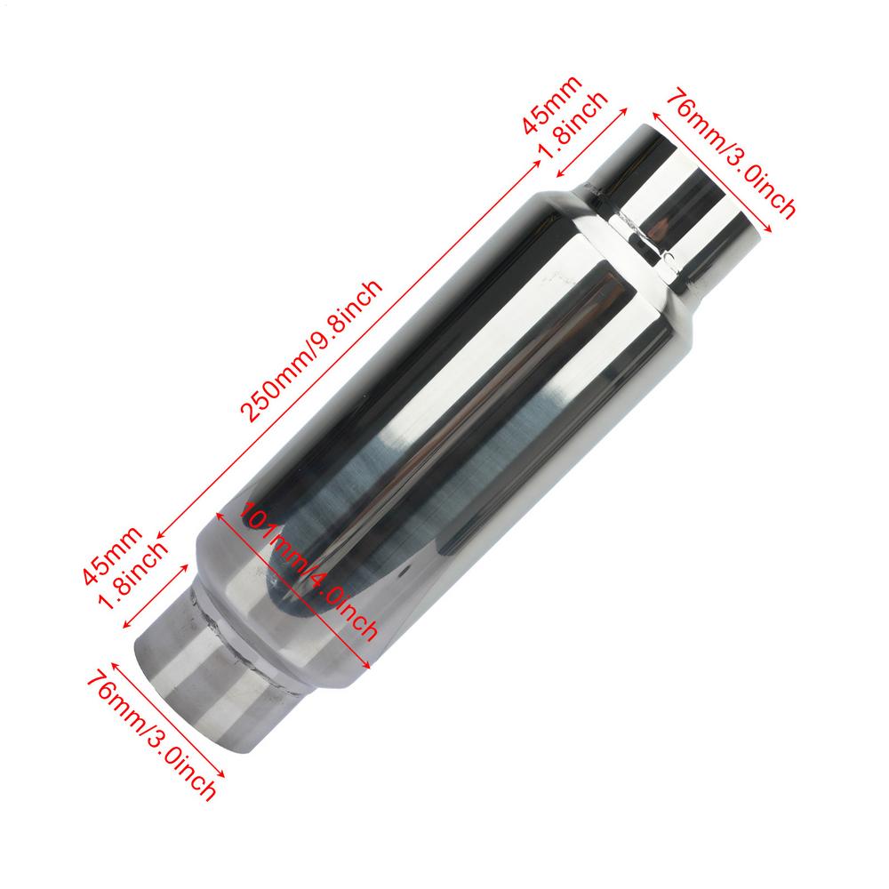 

Car Muffler Car Exhaust System Muffler Pipe Automotive Replacement Parts for Reduce Engine Noise Racing Quiet Driving Pipes