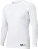 DESCENTE Baseball Round Long White STD-771B Men's Undershirt, Neck, Sleeve,