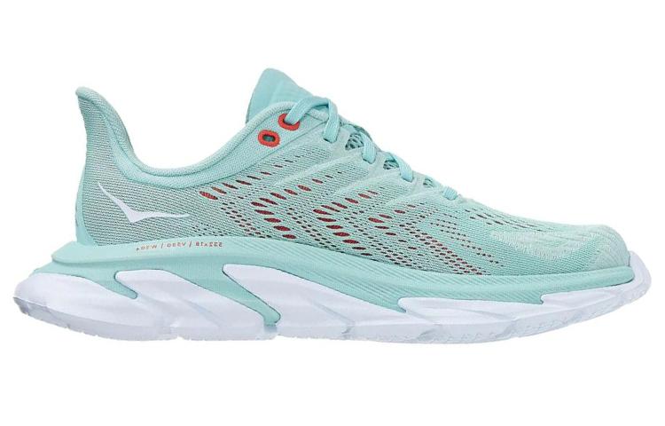 Women's Sneakers Hoka One One Clifton Edge Eggshell Blue (Women's) Eggshell Blue/White