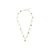 Collier - LUXENTER - Shapio - Argent 925 - Or jaune 18k - Zircon cubique multicolore