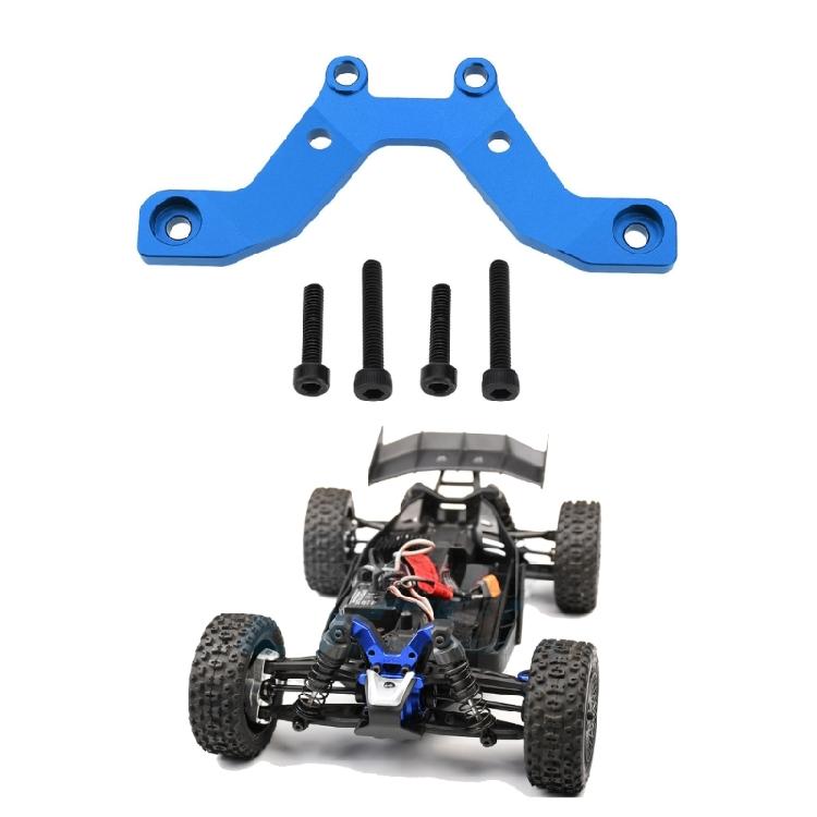 Black Aluminum Front Shock Plate Designed For  1/18 Typhon 380 Remote Control Car Rust Resistant