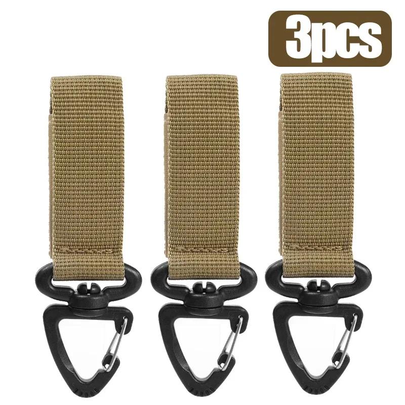 EDC Tactical Nylon Band Schlüsselanhänger Rucksack Karabiner Verschluss Haken Verschluss Haken Schnalle Outdoor Camping Wandern Gurtband Clip Schnalle