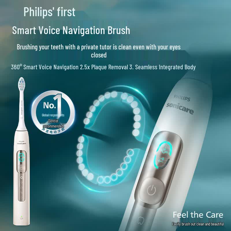 Philips Sonic Electric Toothbrush with AI Navigation CN plug (adapter included)